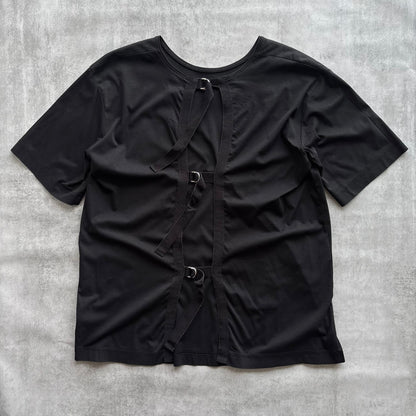 DIESEL CORSET T-SHIRT | O/S, Black