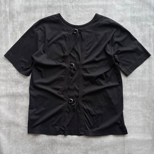 DIESEL CORSET T-SHIRT | O/S, Black