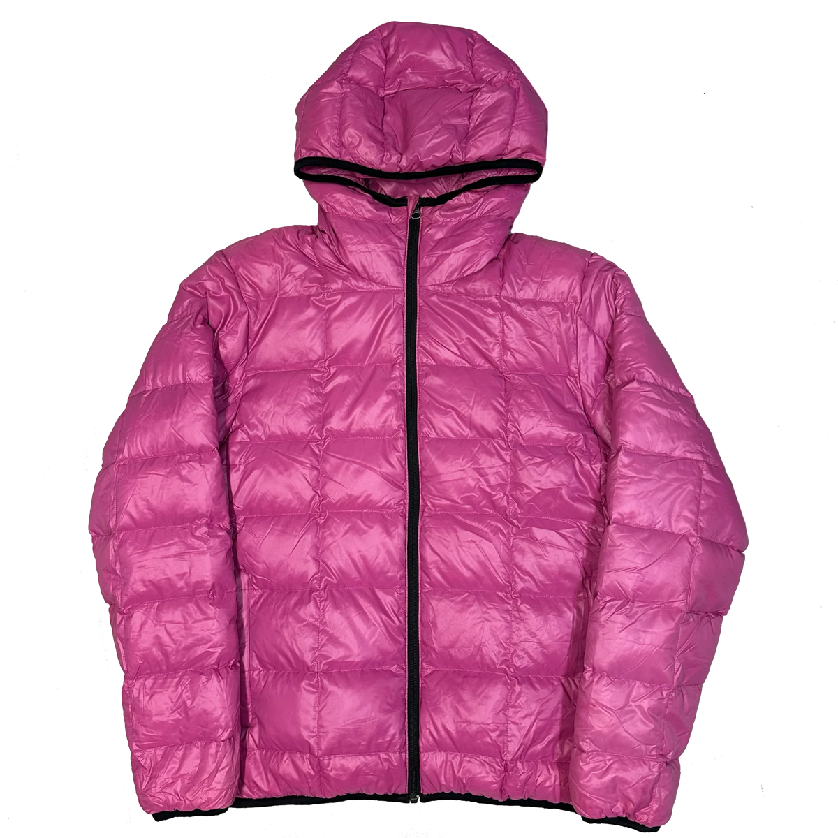 Camp 7 Square Stitch Puffer Jacket In Pink (L) | Camp 7, Pink