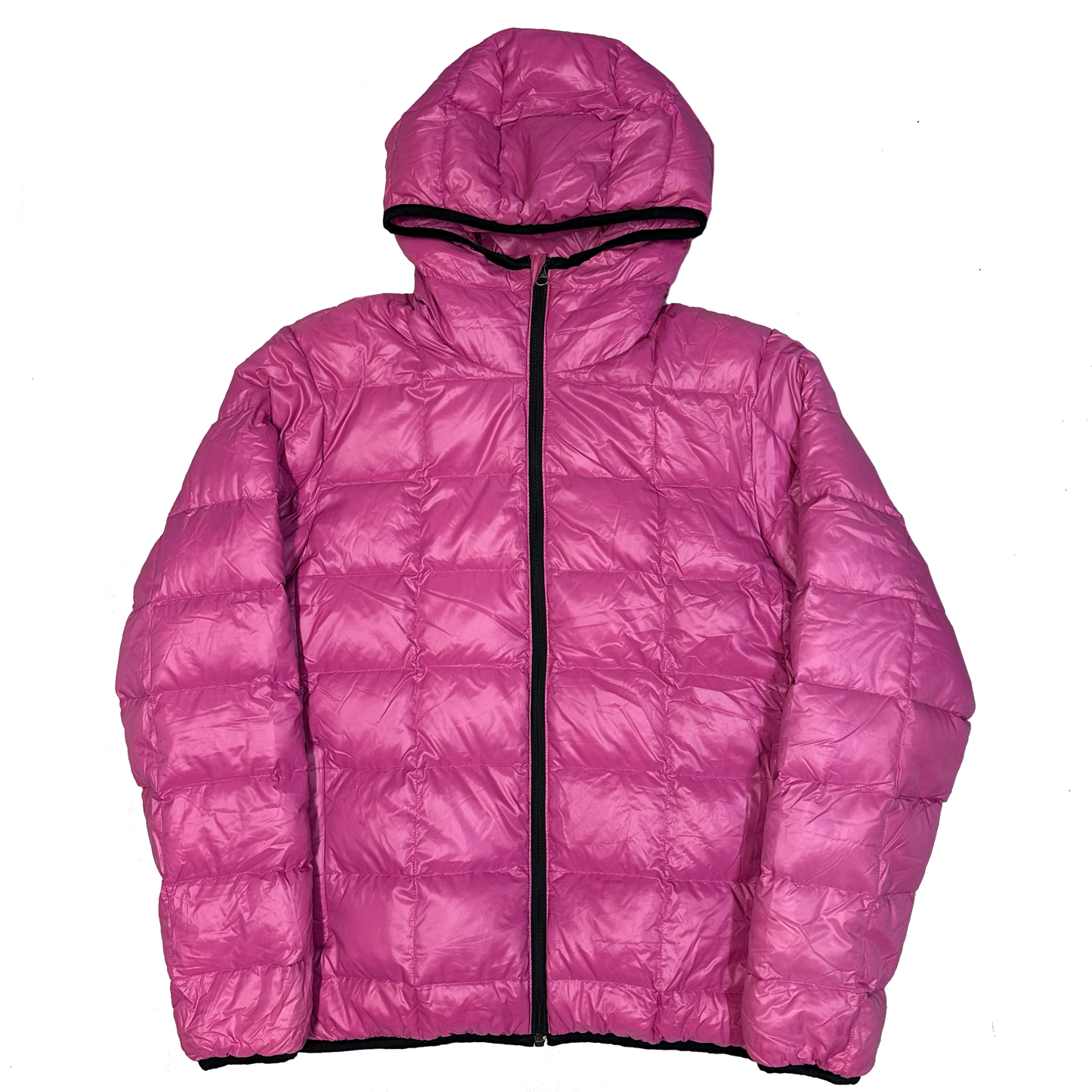 Camp 7 Square Stitch Puffer Jacket In Pink (S) | Camp 7, Pink