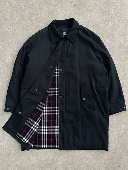 Burberry 1990s Waterproof Nova Check Trench Coat - XL/XXL