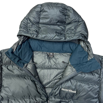 Montbell Light Alpine Down Puffer Jacket In Grey ( L )
