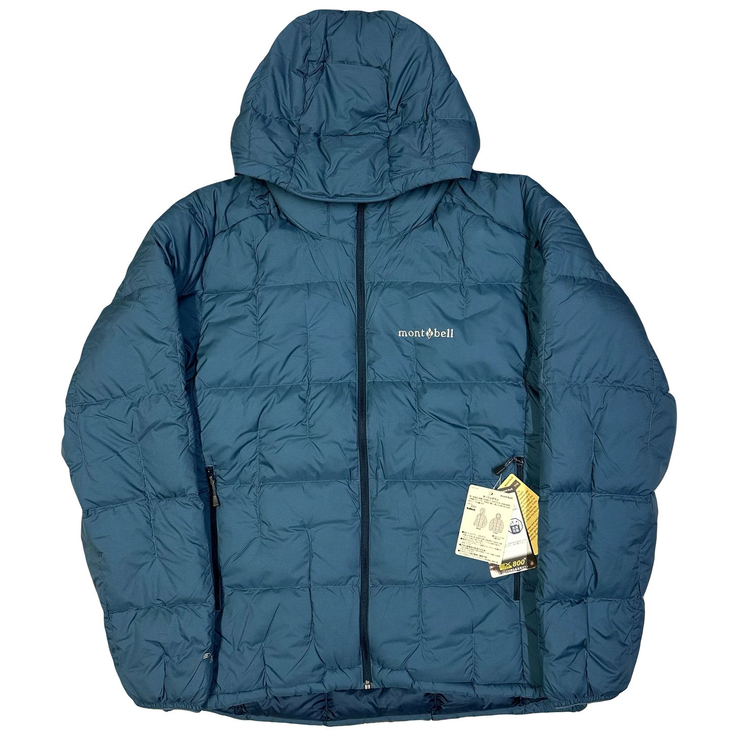 Montbell Puffer Jacket In Blue - Neige Down Parka ( L )