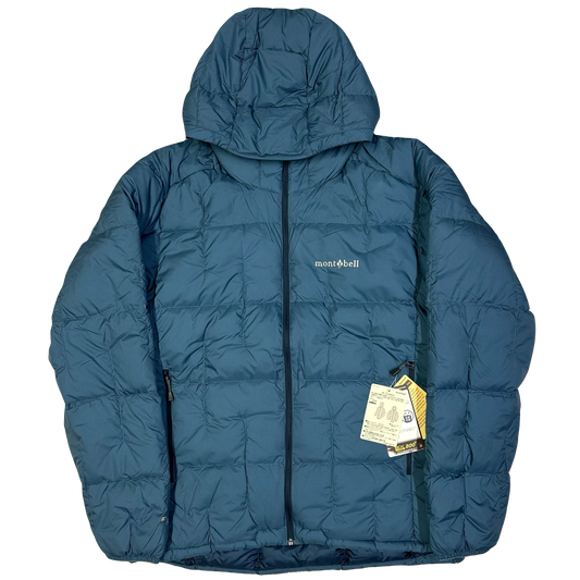 Montbell Puffer Jacket In Blue - Neige Down Parka ( L )