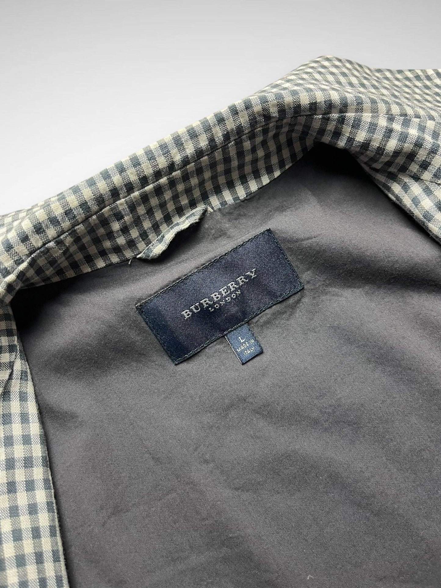 Burberry Checkered Blouson Jacket (2000s)