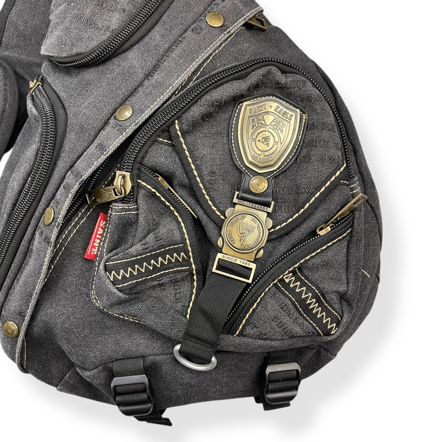 2000's Saint Eagle Multipocket Sling Bag | Default Title, Red