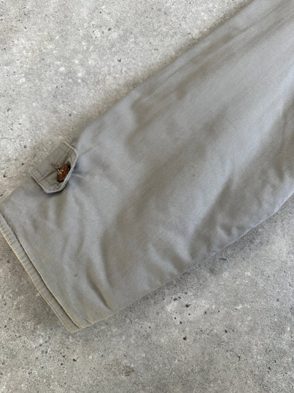 Italian Vintage Brushed Wool Reversible Jacket - XL