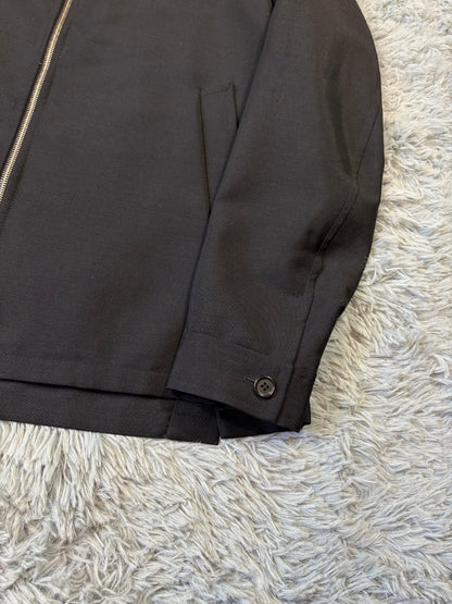 Prada Milano FW00 Mohair Blouson Jacket - M/L | O/S, Black
