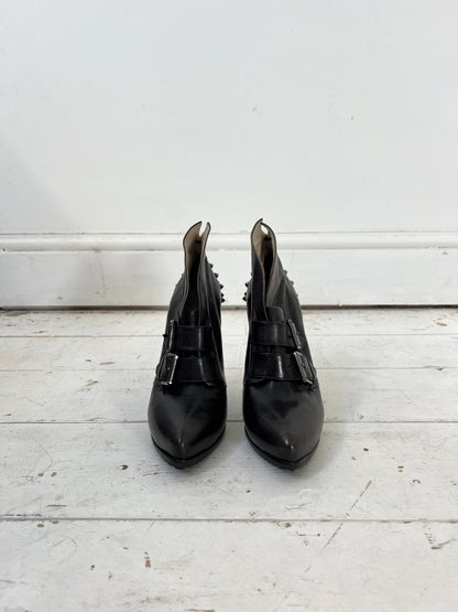 ALEXANDER MCQUEEN HEELS (EU 36) | DEFAULT TITLE, Black