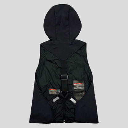 Prada Sport AW99 Technical Ninja Harness Vest - IT46 (M) | Medium, Black