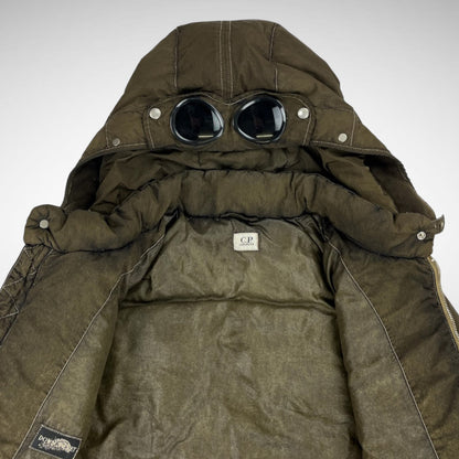 C.P. Company ‘Frost’ Dyed Goggle Down Jacket / Piuma D’oca (2000s)