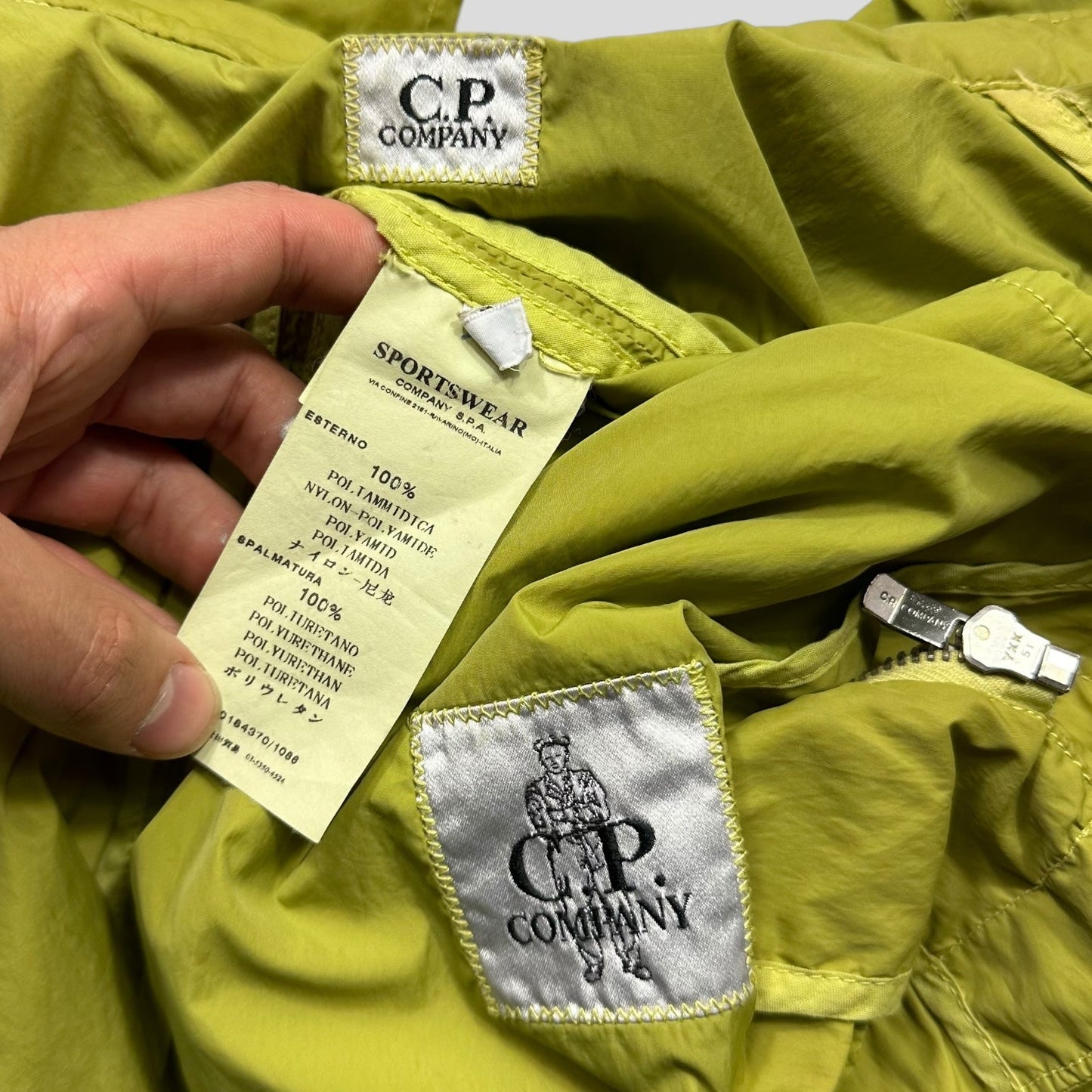 CP Company SS08 Baruffaldi Green Technical Goggle Jacket - S/M