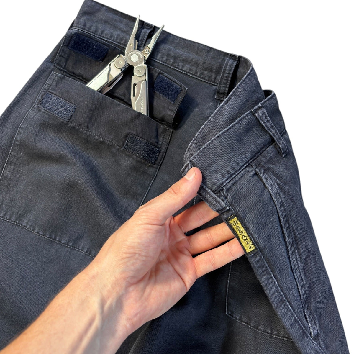 Armani Jeans 00’s Hemp Blend Pants W31 | W31, Black