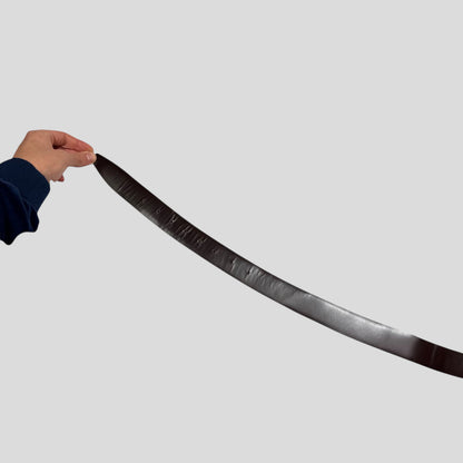 Prada 2000’s Ponyhair Fur Leather Belt