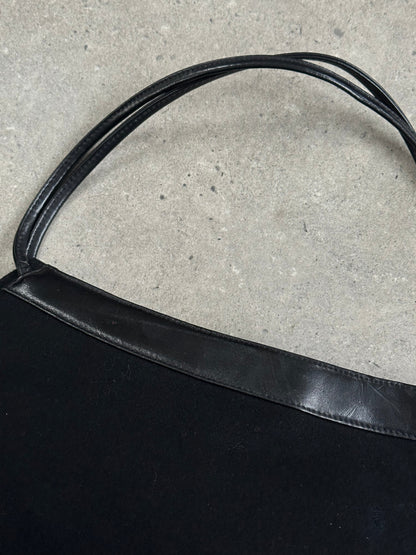 Armani Jeans 2000s Wool Shoulder Bag