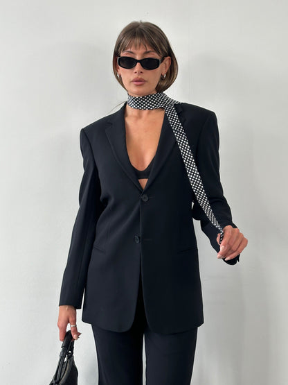 Emporio Armani 1990s Pure Wool Single Breasted Suit - 36R/W28