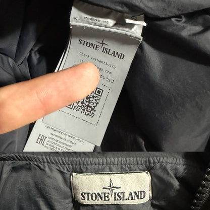 Stone Island Garment Dyed Down Crinkle Reps Puffer Jacket