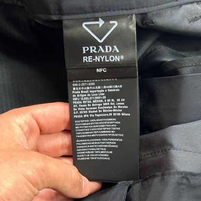 Prada Milano 2021 Re-nylon Baggy Bermuda Shorts - IT52 | Default Title, Red