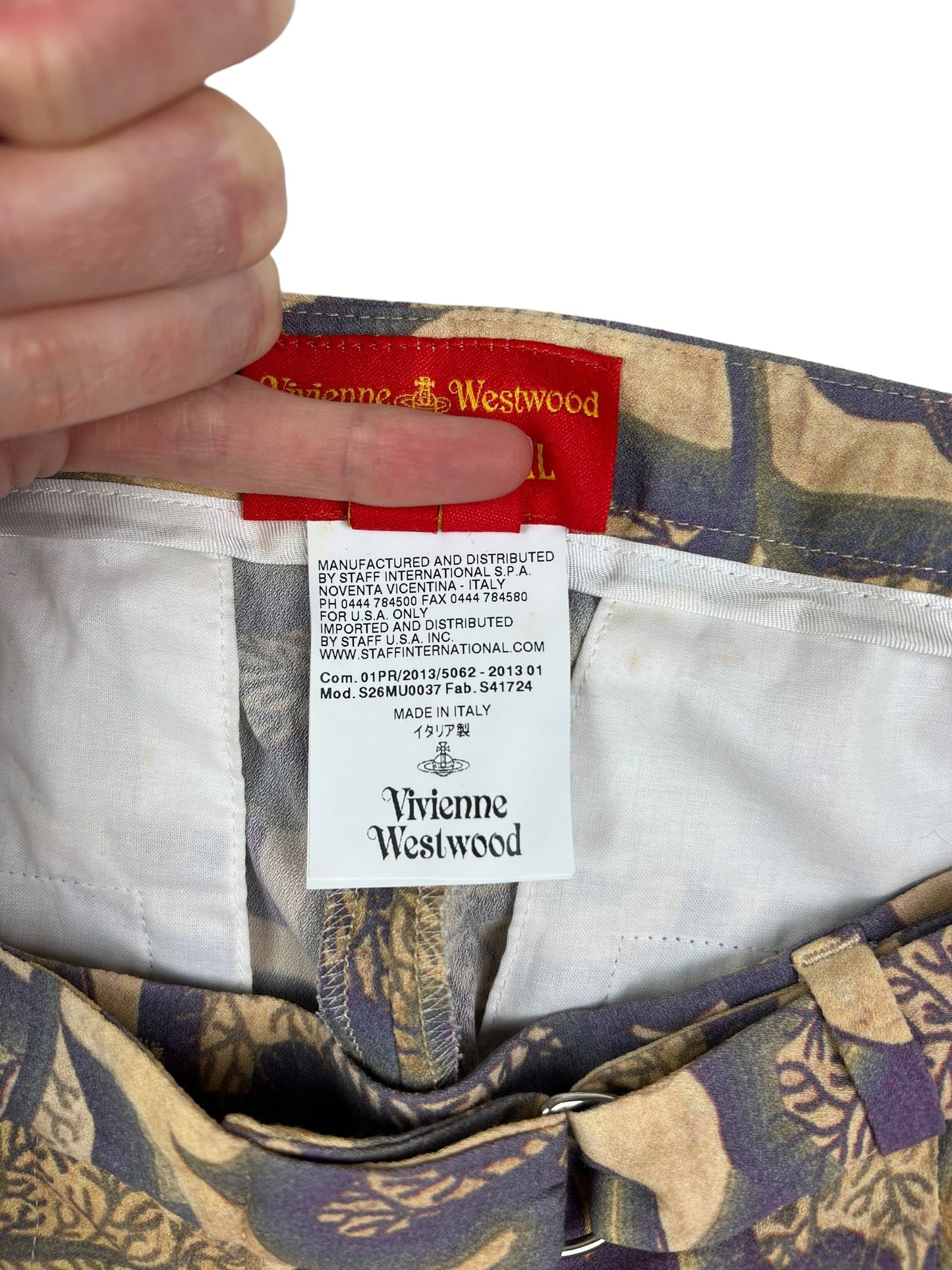 Vivienne Westwood S/S 2013 Red Label shorts