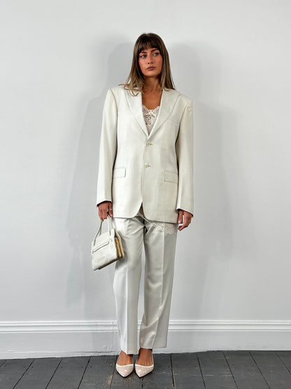 Versace Collection 2000s Straight Leg Suit - 40R/W32