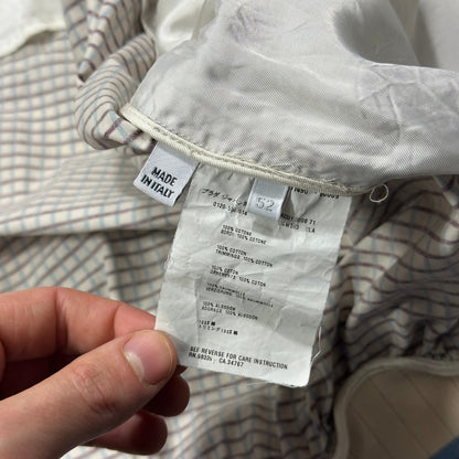 Prada SS08 Grid Checkered Multi Logo Bomber Jacket - IT52 (M/L)