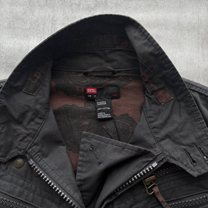 DIESEL UTILITY JACKET | O/S, Black
