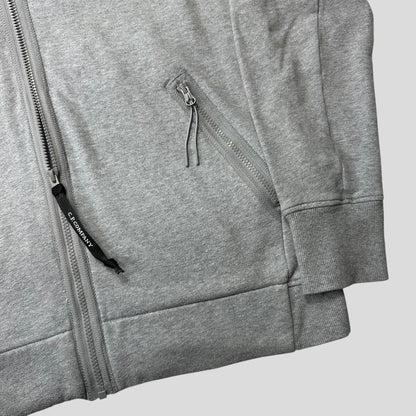 CP Company 2021 Goggle Hood Thick Zip-up Hoodie - L | Default Title, Grey
