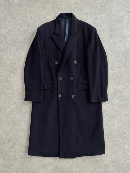 Harrods x Berwin & Berwin 1980s Pure Cashmere Double Breasted Coat - XL