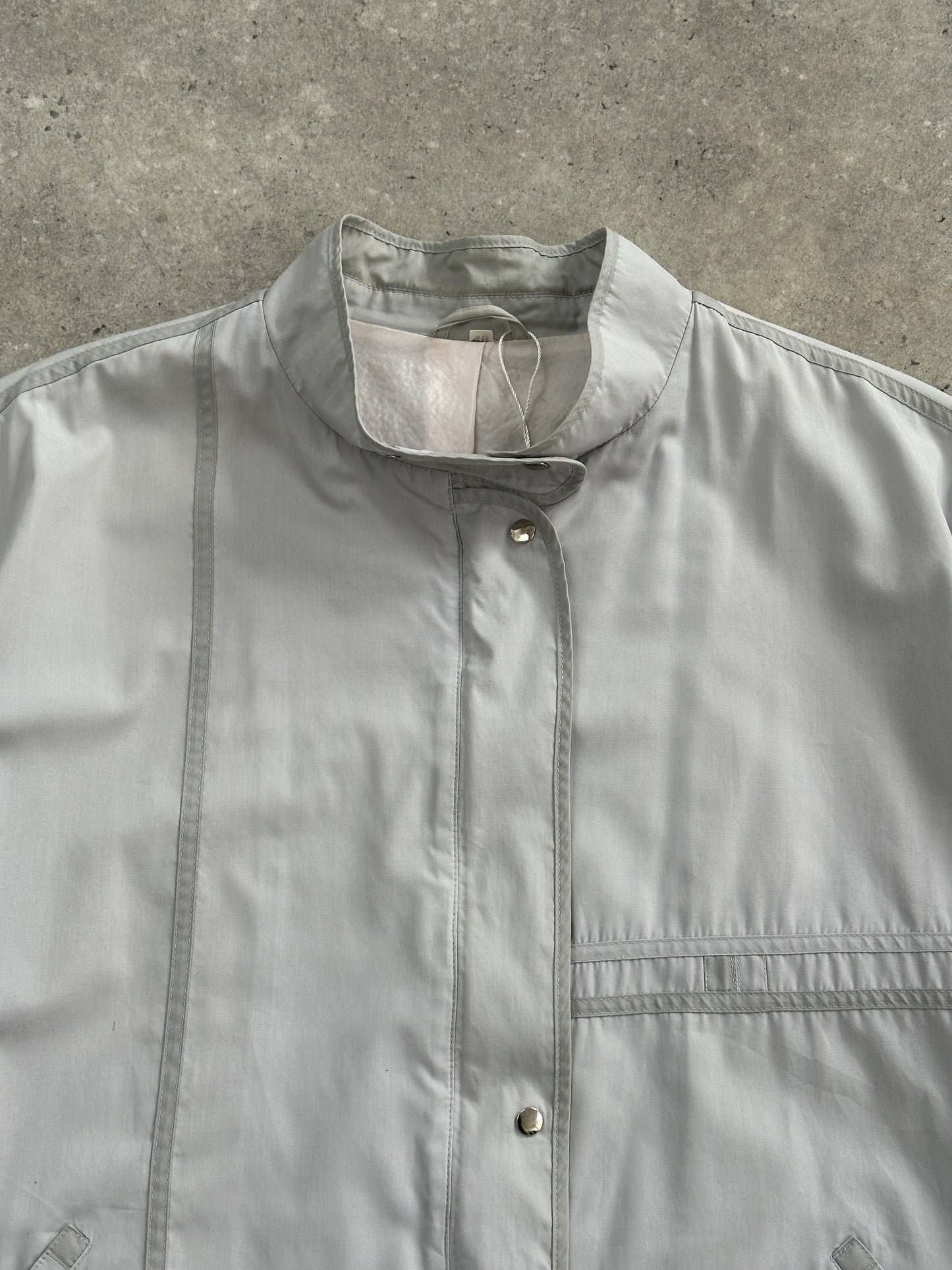 Vintage 2000s High Neck Bomber Jacket - XL