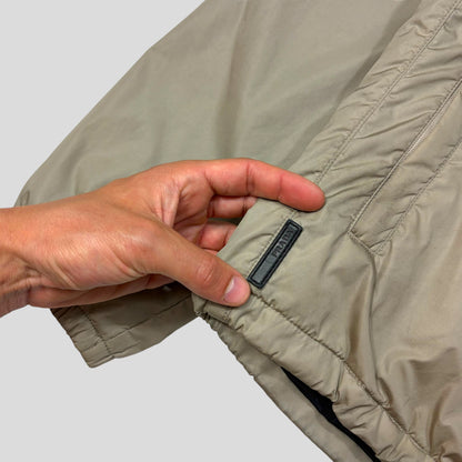 Prada Sport 2007 Black Tab Champagne Nylon Lightly Padded Windbreaker - M | Default Title, Champagne