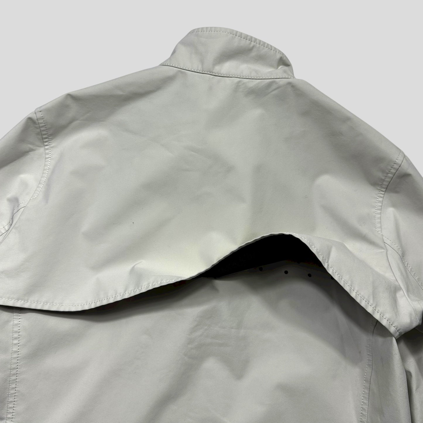 Prada Sport AW00 Goretex Perforated Ventilation Trench Coat  - M