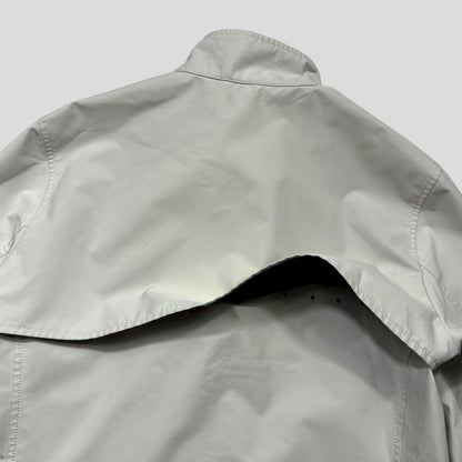 Prada Sport AW00 Goretex Perforated Ventilation Trench Coat  - M | White