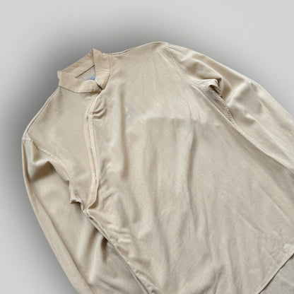 Yohji Yamamoto Pour Homme 1980's Mandarin Collar Shirt S