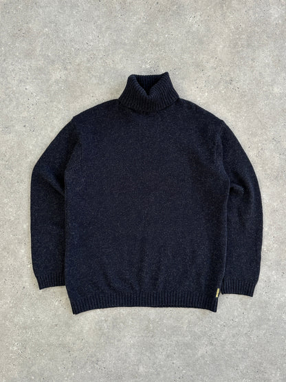 Armani Jeans Pure Wool Roll Neck Jumper - XL