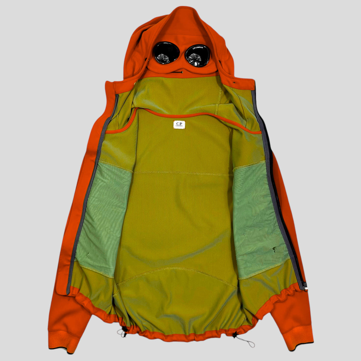 CP Company Soft Shell Goggle Jacket - M | Medium, Orange