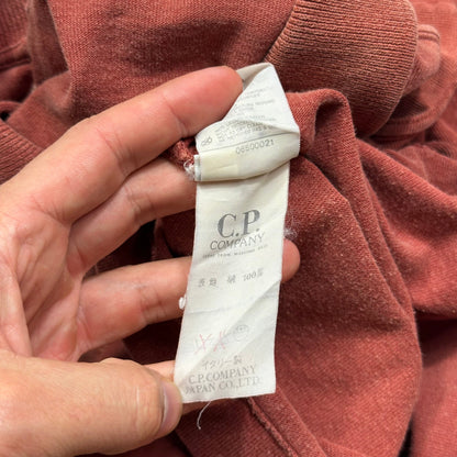 Stone Island 1988 Embroidered Compass Spellout Polo Shirt - M | Burgundy