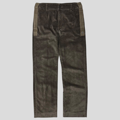 Gucci by Tom Ford 2004 Velvet Corduroy Western GG Logo Trousers - IT46 | Default Title, Multicoloured
