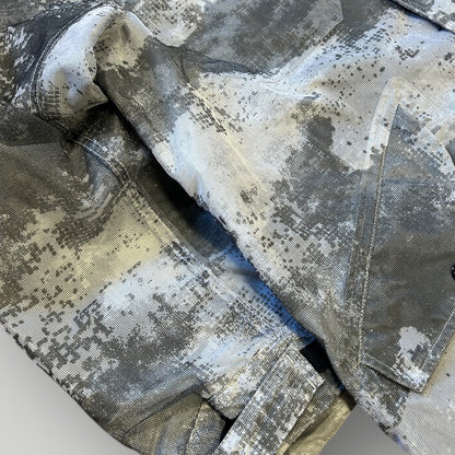 Stone Island Desert Dissolving Grid Camo Mesh Jacket L BNWT