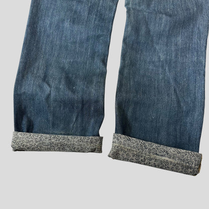 Stussy 00’s Spellout Graphic Logo Jeans - 30-32 | Default Title, Black