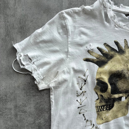 DIESEL DISTRESSED TOP | O/S, Red