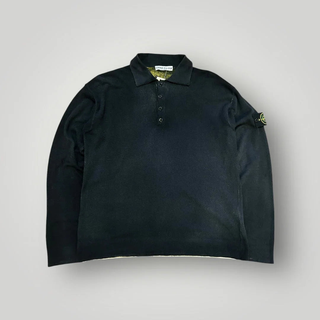 Stone Island AW/06 Knitted Polo Shirt L