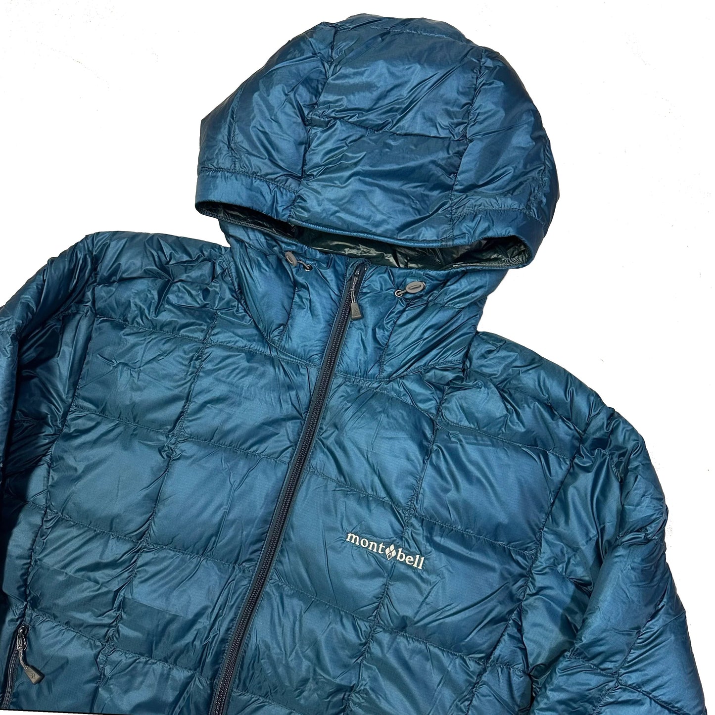 Montbell Superior Down Parka Puffer Jacket In Blue ( US/EUR L )