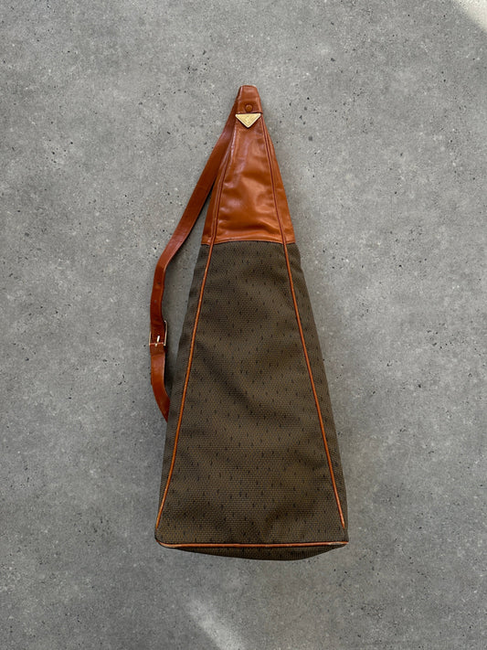 Yves Saint Laurent Paris 80s Leather Sling Bag