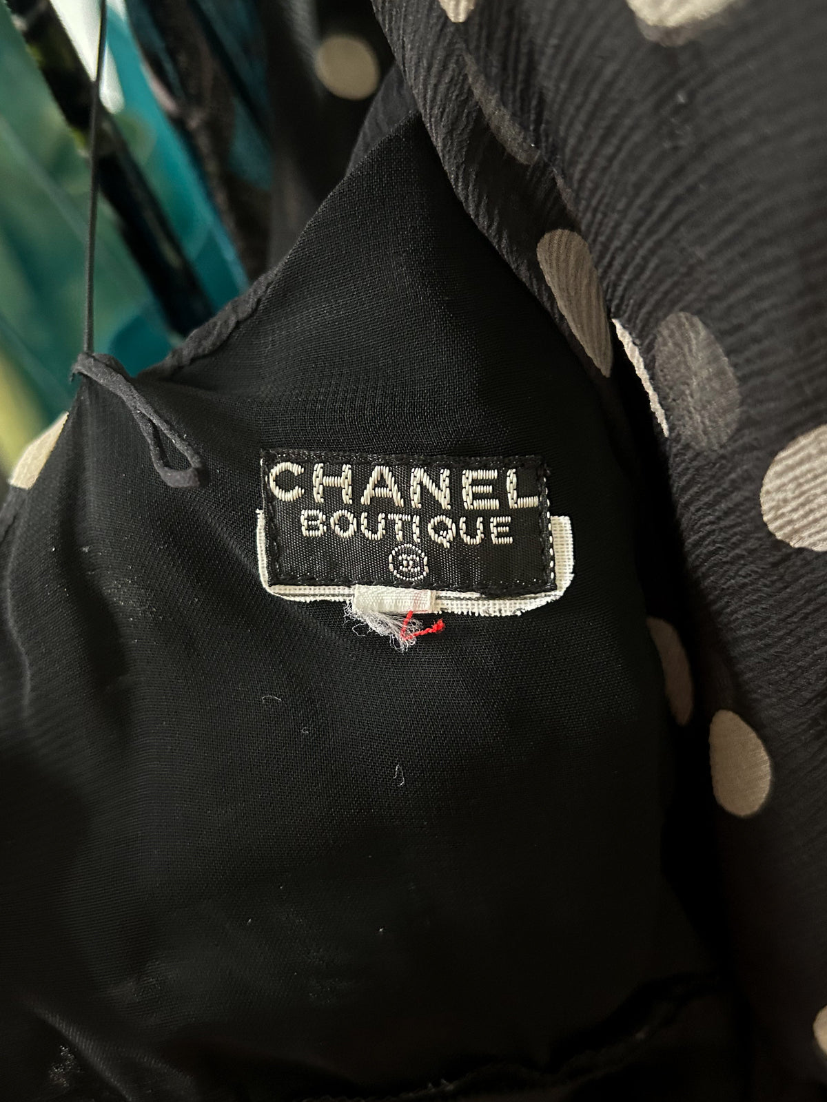 Chanel Polka Dot Dress | O/S, Red