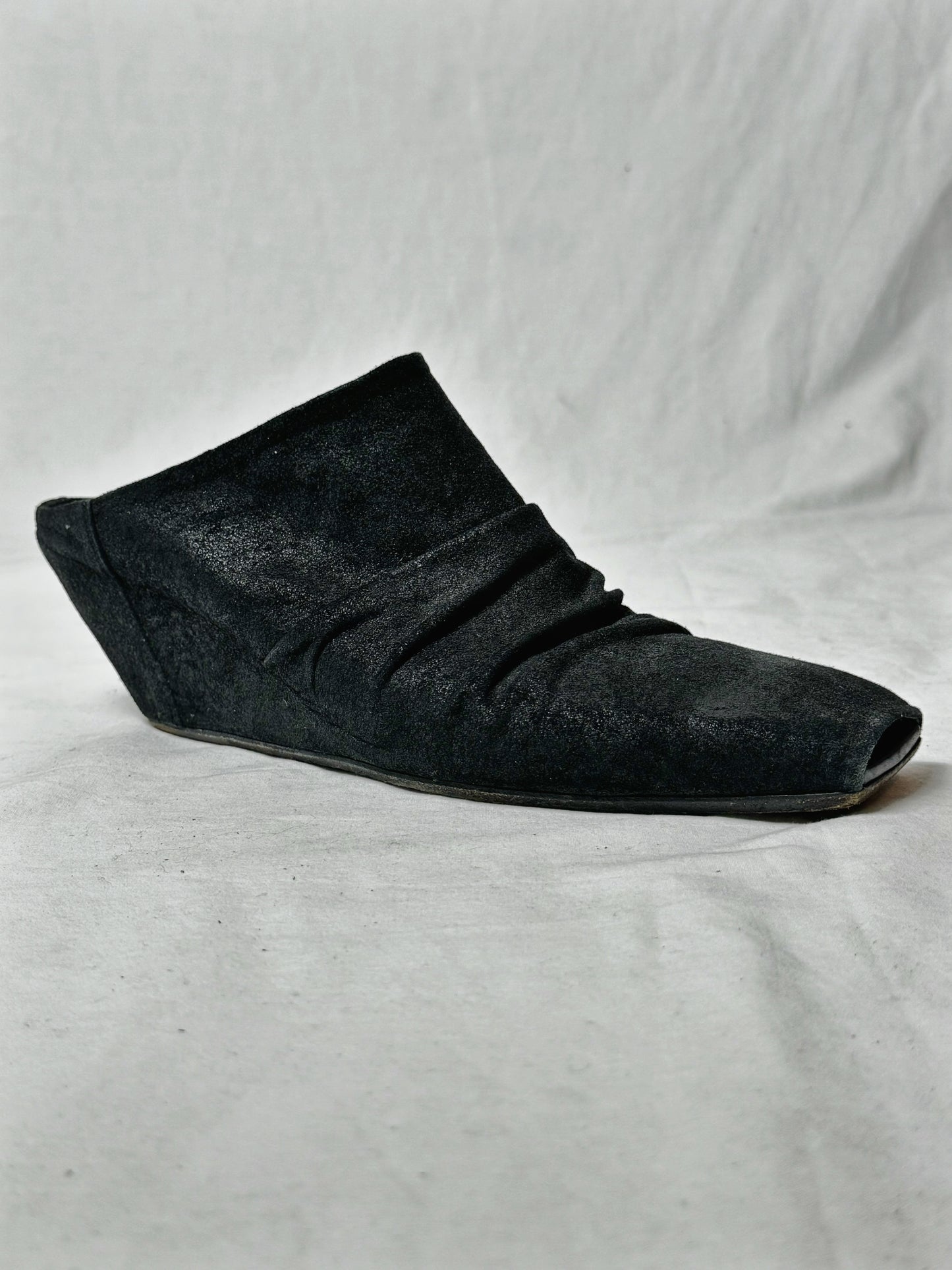 RICK OWENS SUEDE MULE | Default Title, Black