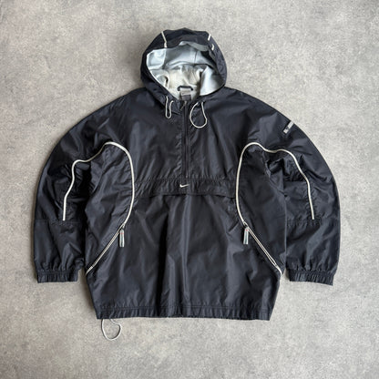 Nike 2001 technical lightweight spellout shell jacket (M)