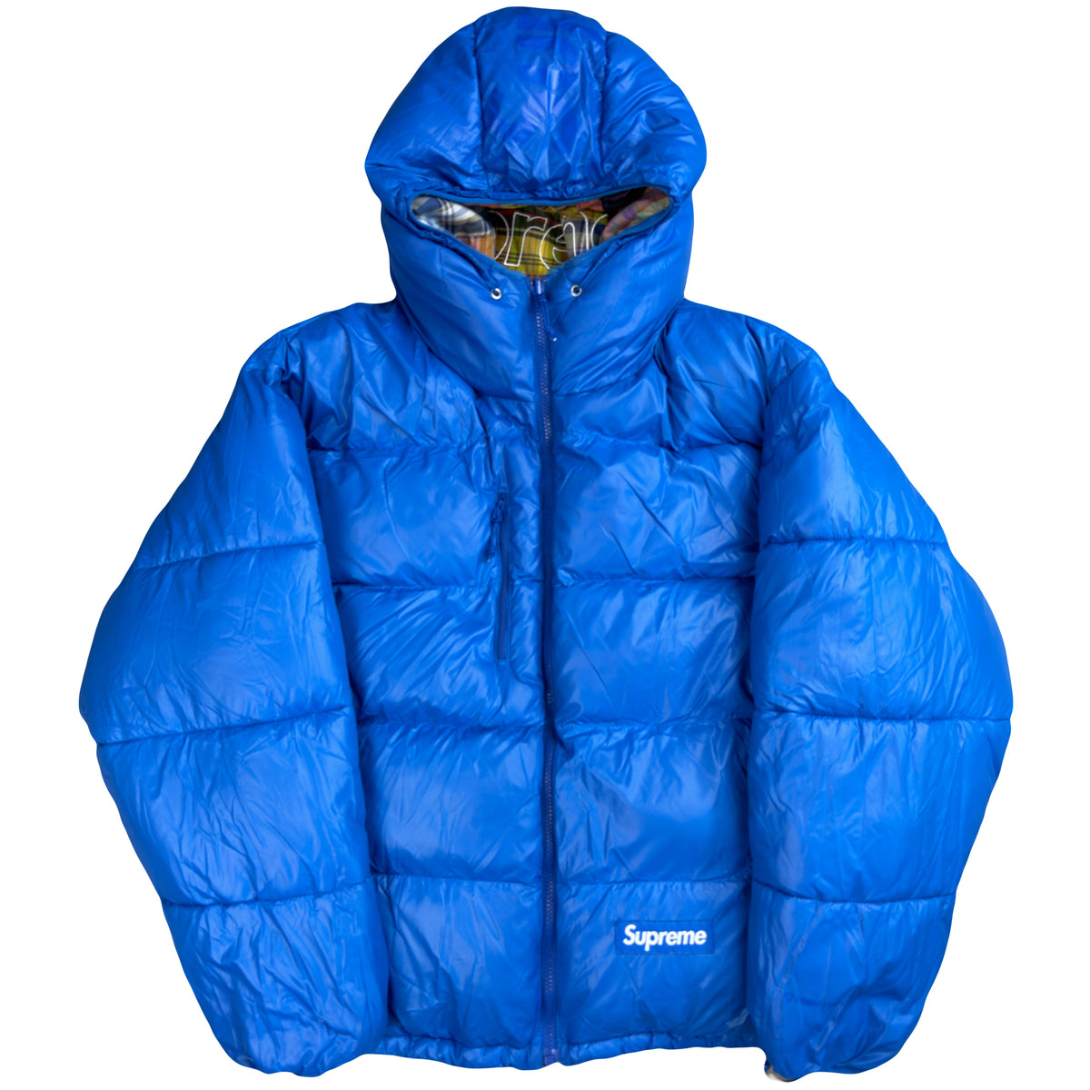 Supreme Madras Reversible Down Puffer Jacket (M) | Medium, Multicolor