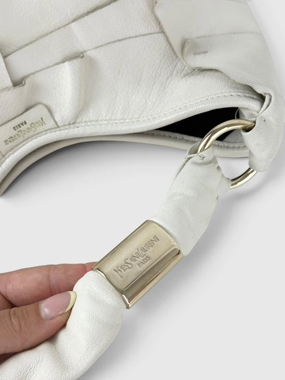 2000s YSL Saint Tropez Handbag | O/S, Cream