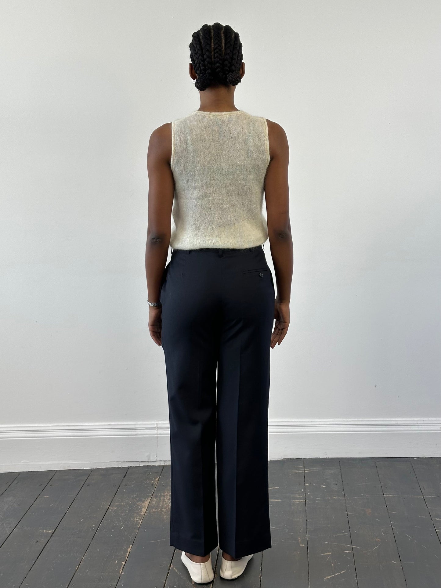 Italian Vintage 1990s Mohair Knit Top - S