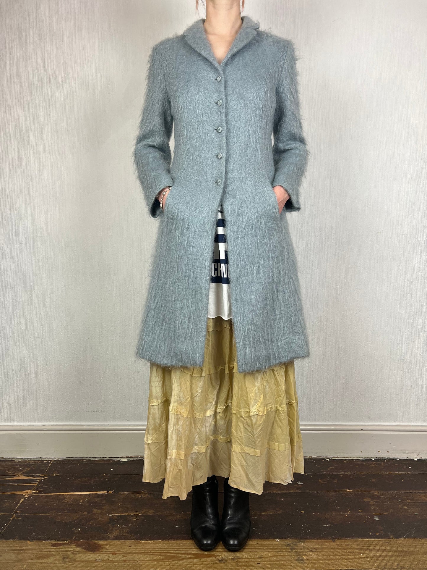 Hobbs vintage mohair coat